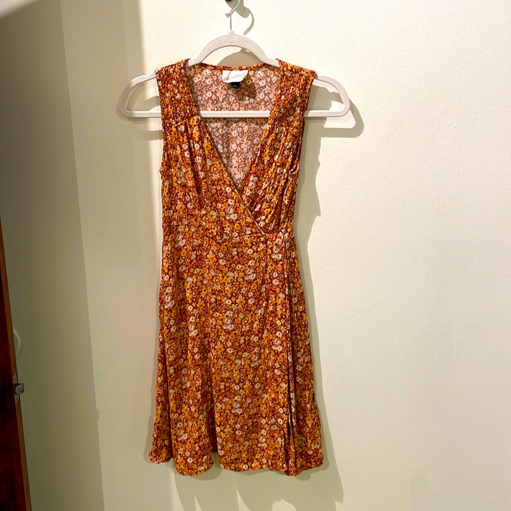 Floral Wrap Dress
